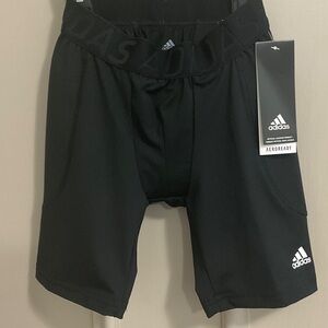 Adidas Black AEROREADY sliding  Shorts, no cup ,  boys small